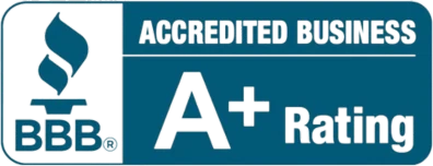 BBB Accredited Business, A+ rating